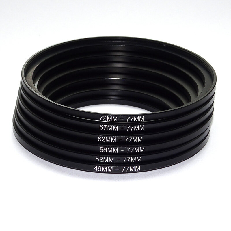 Kase K100 kit de bagues d'adaptation &agrave; vis 49-52-58-62-67-72/77