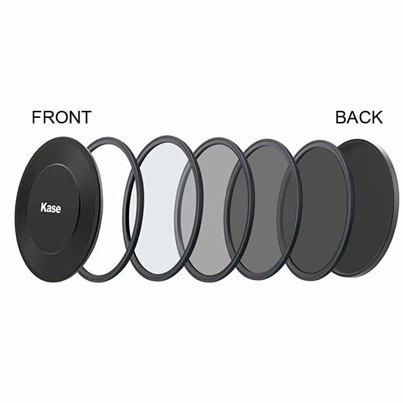 Kase capuchon filtre/d'objectif magn&eacute;tique arri&egrave;re 95 mm