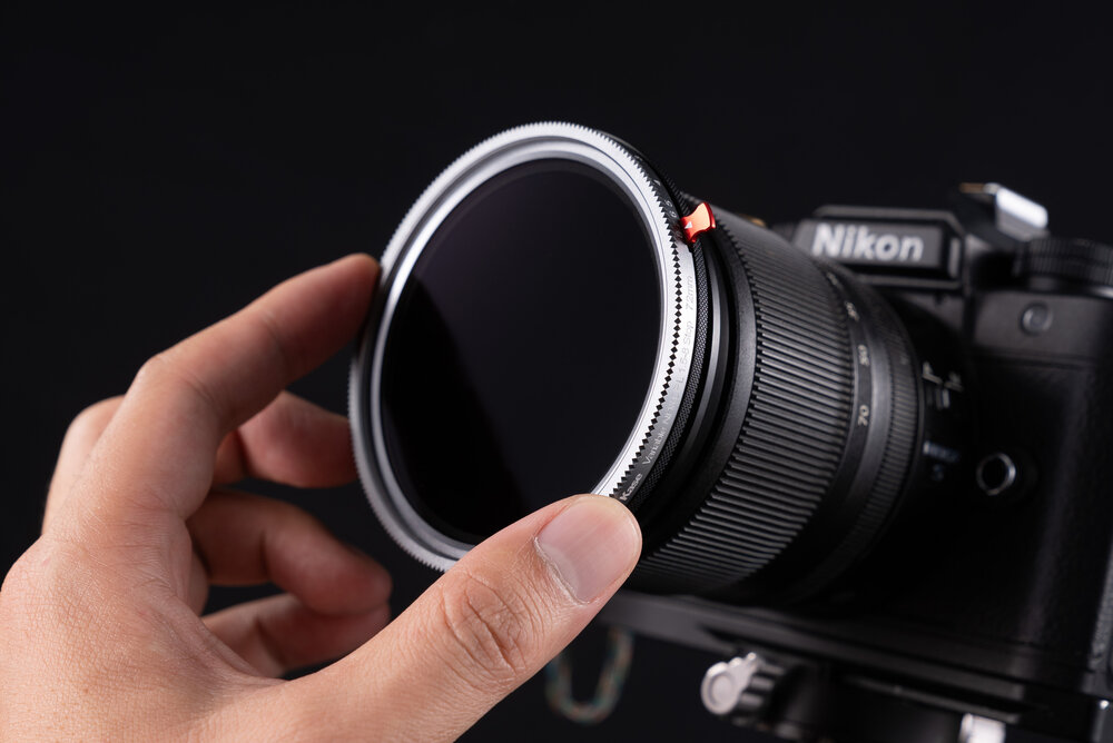 Kase VND-CPL variabel  1.5-8 stop Screw-in 