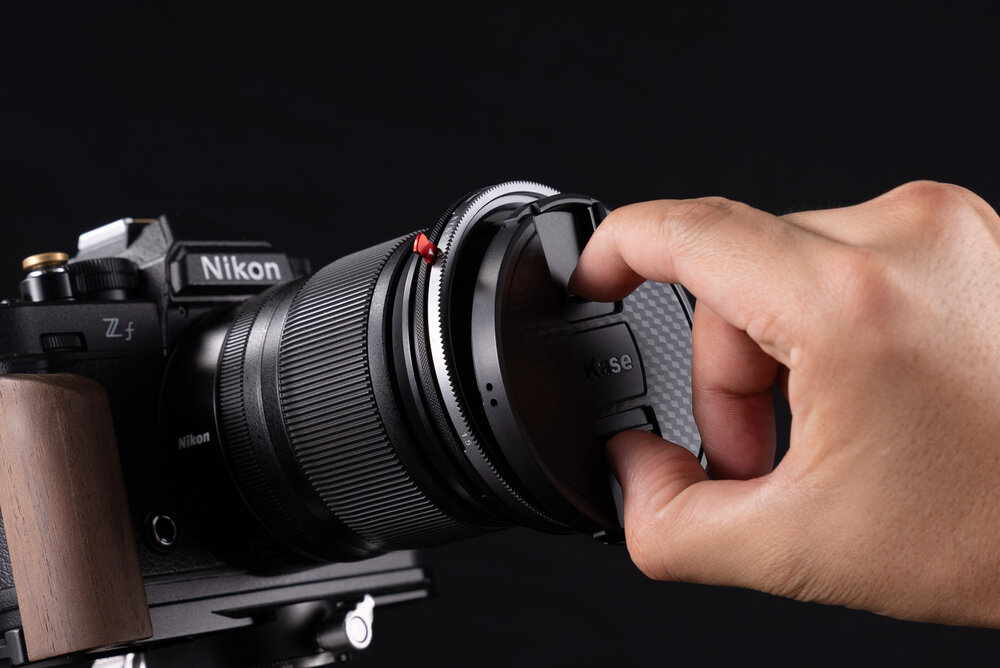 Kase VND-CPL variabel  1.5-8 stop Screw-in 