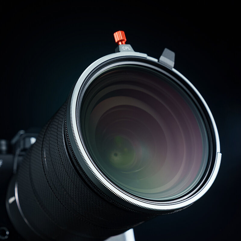 Kase 49 mm VND-CPL-Black Mist variable  1,5-8 stops B270 &agrave; visser