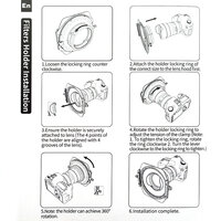 Kase K150P III  bague d'adaptation Sony 12-24 F4