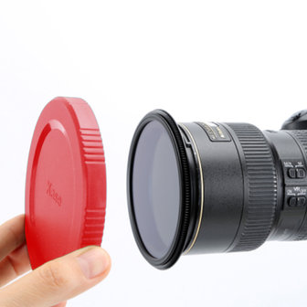 Kase K100 Lens cap 3-pack K9
