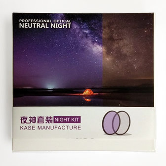 Kase Wolverine circular neutral night Kit 77mm screw filter