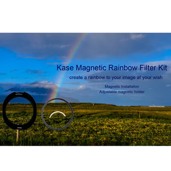 Kase Wolverine magnetic Rainbow filter kit 77mm