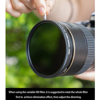 Kase Revolution Video Kit VND-CPL with White Mist 82mm