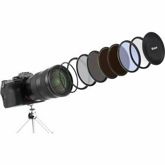 Kase KW Revolution MEGA kit 82mm cpl+ND8+ND64+ND1000+R-MCUV+neutral night