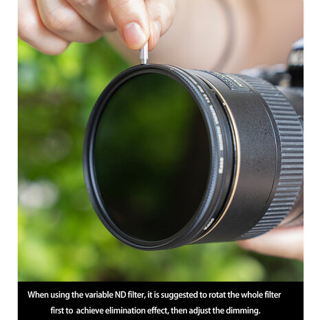 Kase Revolution Video Kit VND-CPL with White Mist 77mm