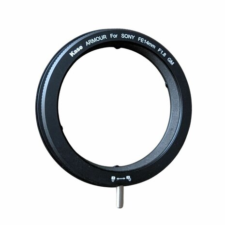 Kase Armour 100 magnetic adapter ring Sony 14 mm 1.8