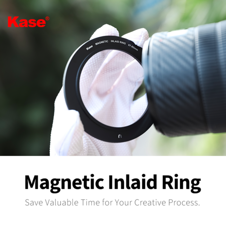 Kase Revolution  kit d'anneaux magnétiques incrustés 77-95mm