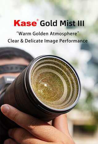 Kase 77mm Gold Mist 1-4 III