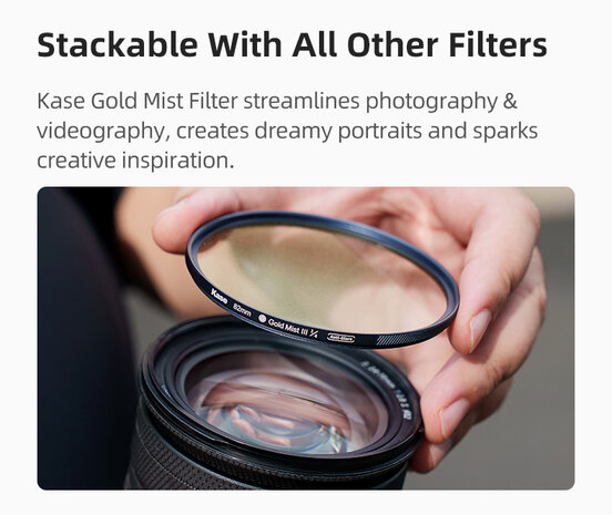 Kase 67mm Gold Mist 1-4 III