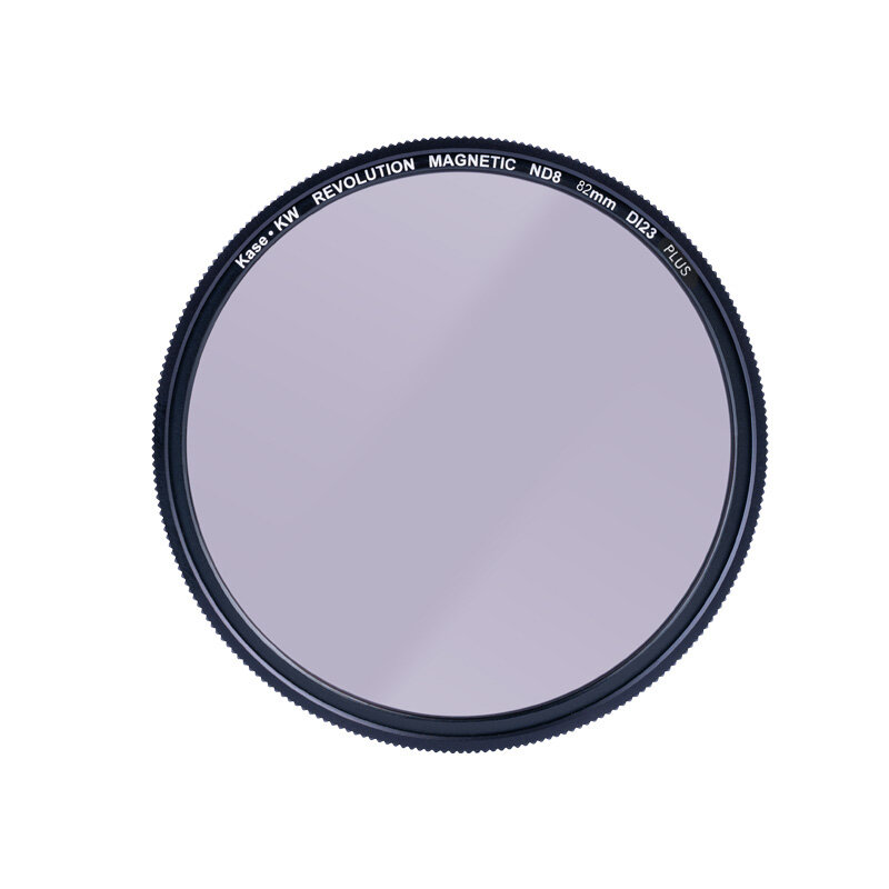 Kase Revolution Plus Master Kit Filtri Magnetici Per Obiettivo – CPL, ND8, ND64, ND1000, Vetro Temperato Antiurto, Anelli Codice Colore, Custodia E Tappo (82mm)