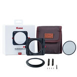 Kase K75 Support + CPL + sac + adapter