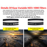 Kase Variable ND3-1000 82mm (no x-shape version)