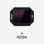 Kase Clip-in filter Sony half frame ND64